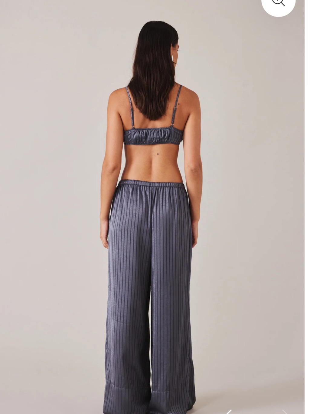 Elce Swim Ink Stripe Aries Pant Nwt Silky Soft Loungewear Pant Size Small — image 4 of 6